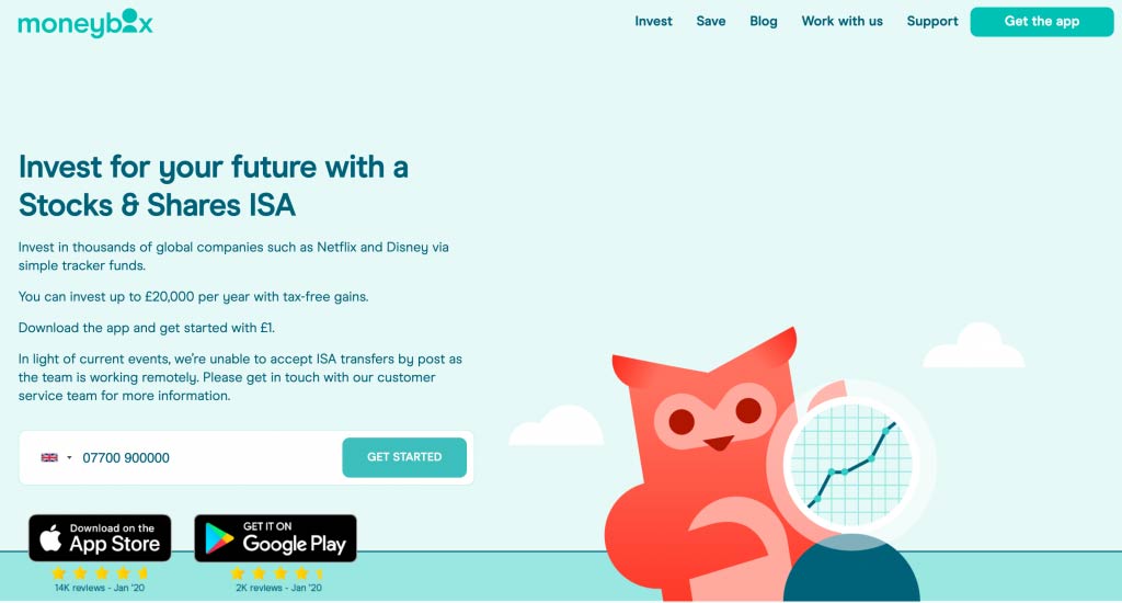 Moneybox Stocks and Shares ISA Review