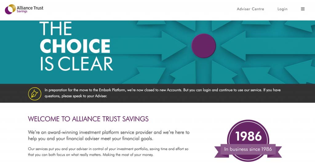 Alliance Trust Savings Review