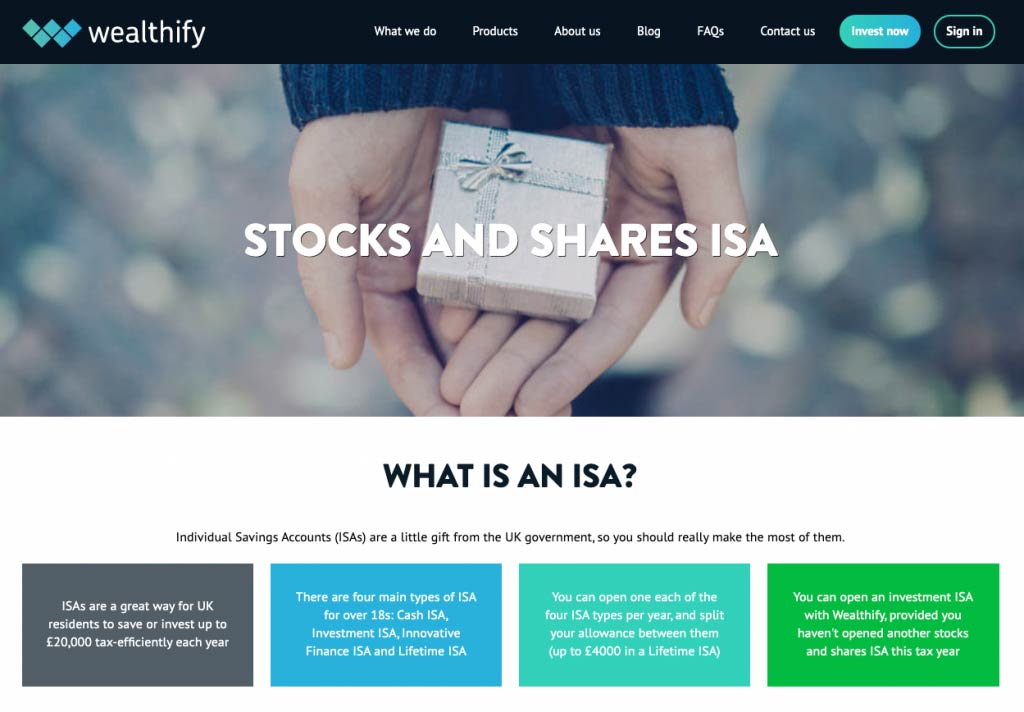 Wealthify ISA Review