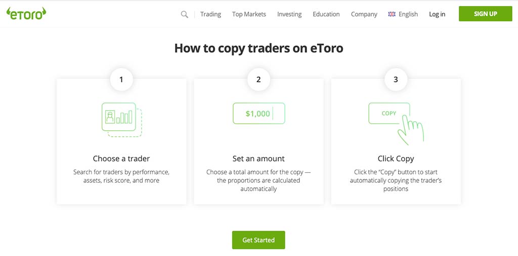 How to copy Traders on eToro