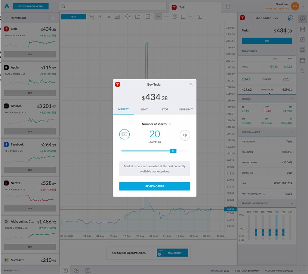 Trading212 Platform Review