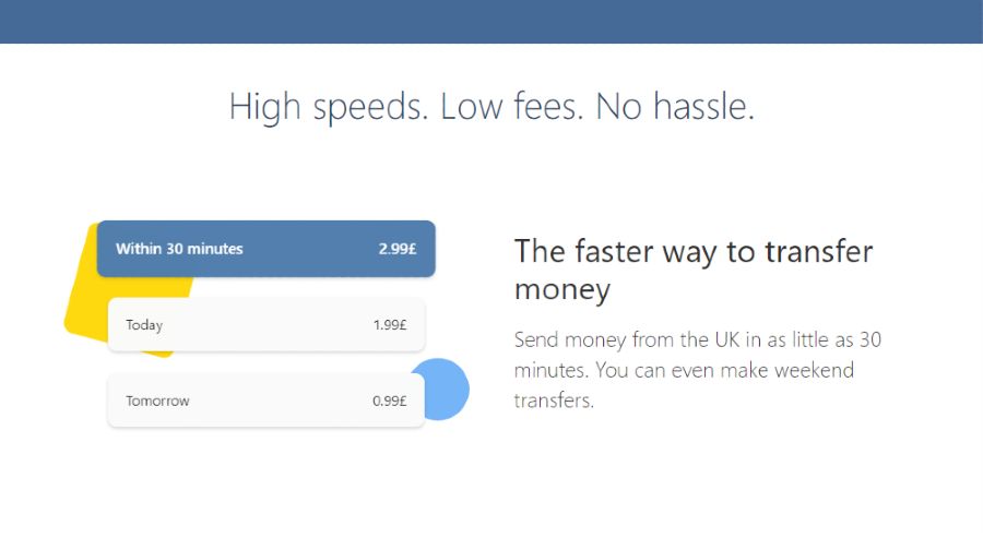 TransferGo 30 Minute Service