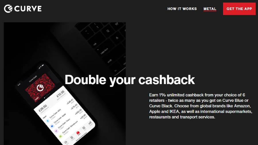 Curve cashback