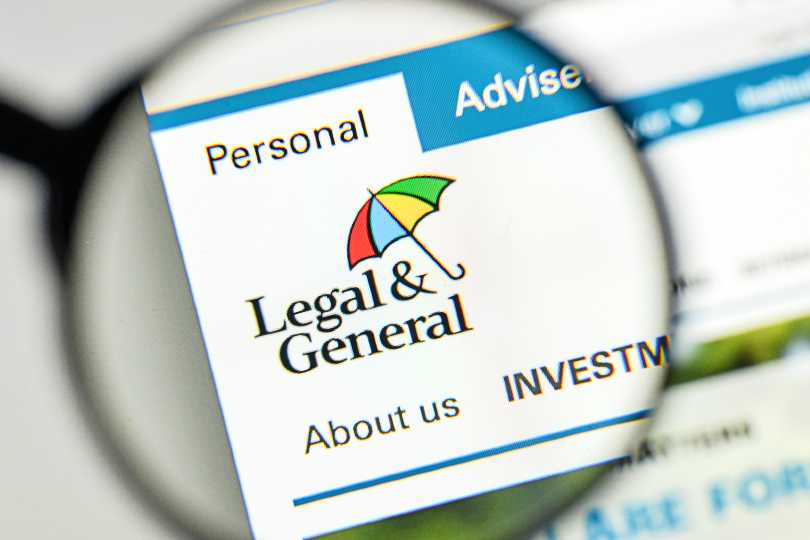 Legal and General share price