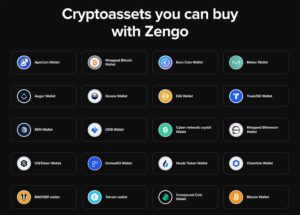 Zengo crypto selection